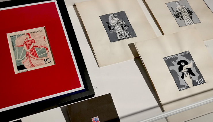 Marianne, les visages de la République (vue de l'exposition)