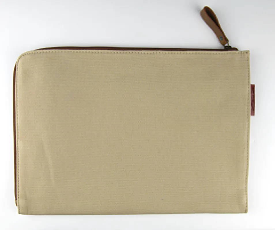 Vue 2 – Porte-documents Beige