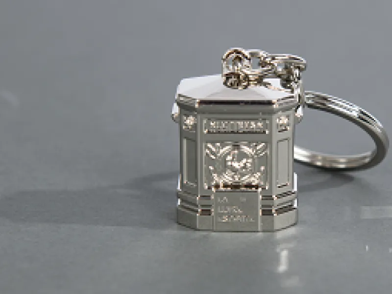 Vue 1 – Porte clefs boîte aux lettres 1925
