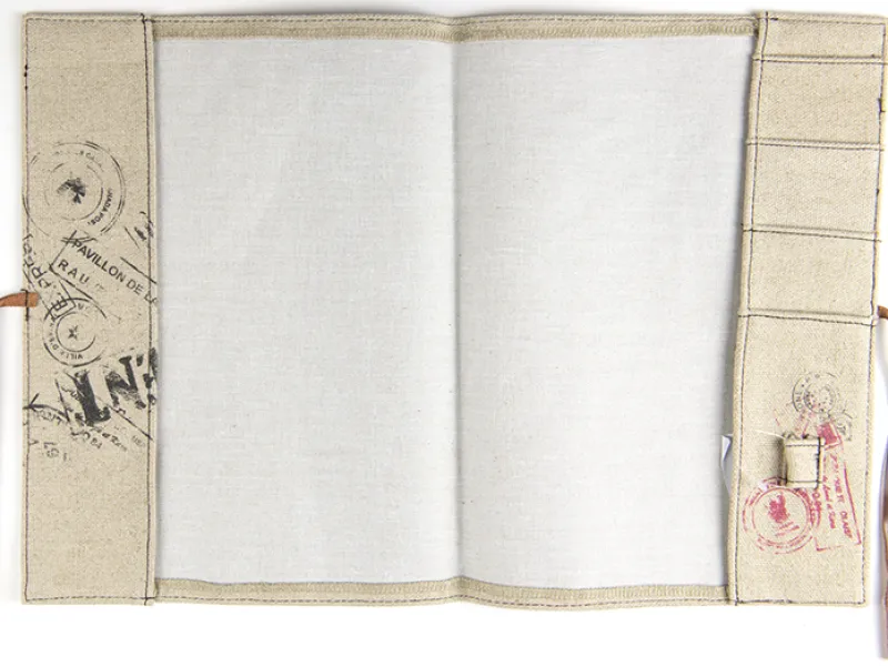 Vue 1 – protège cahier a4 vintage