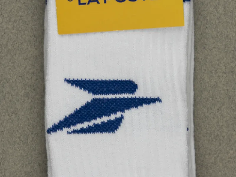 Vue 1 – Chaussettes sport logo bleu
